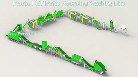 Pet Bottle Recycling Machine Plastic Recycling Plant Waste Plastic Recycle Machine Line