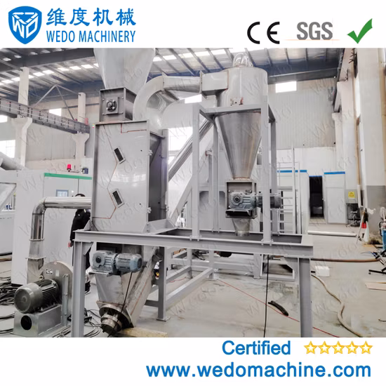 Recyled Pet Recycling Zig Zag Separator, Zig Zag Air Sifter, Zig Zag Air Classifier